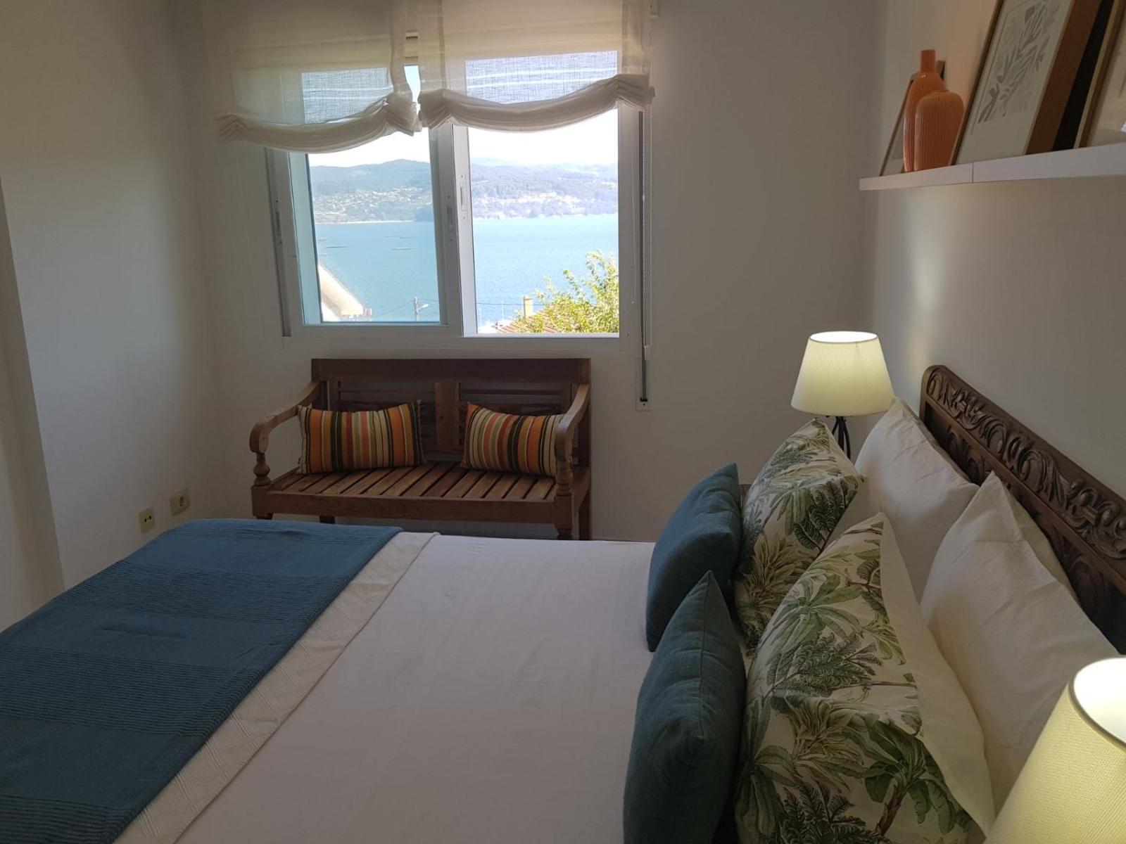 Coqueto Apartamento En Raxo, Sanxenxo Cameră foto